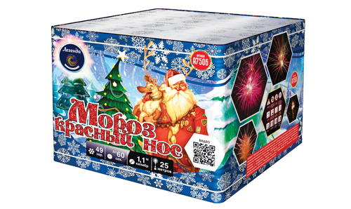  Батарея салютов Мороз Красный Нос  в Армянске