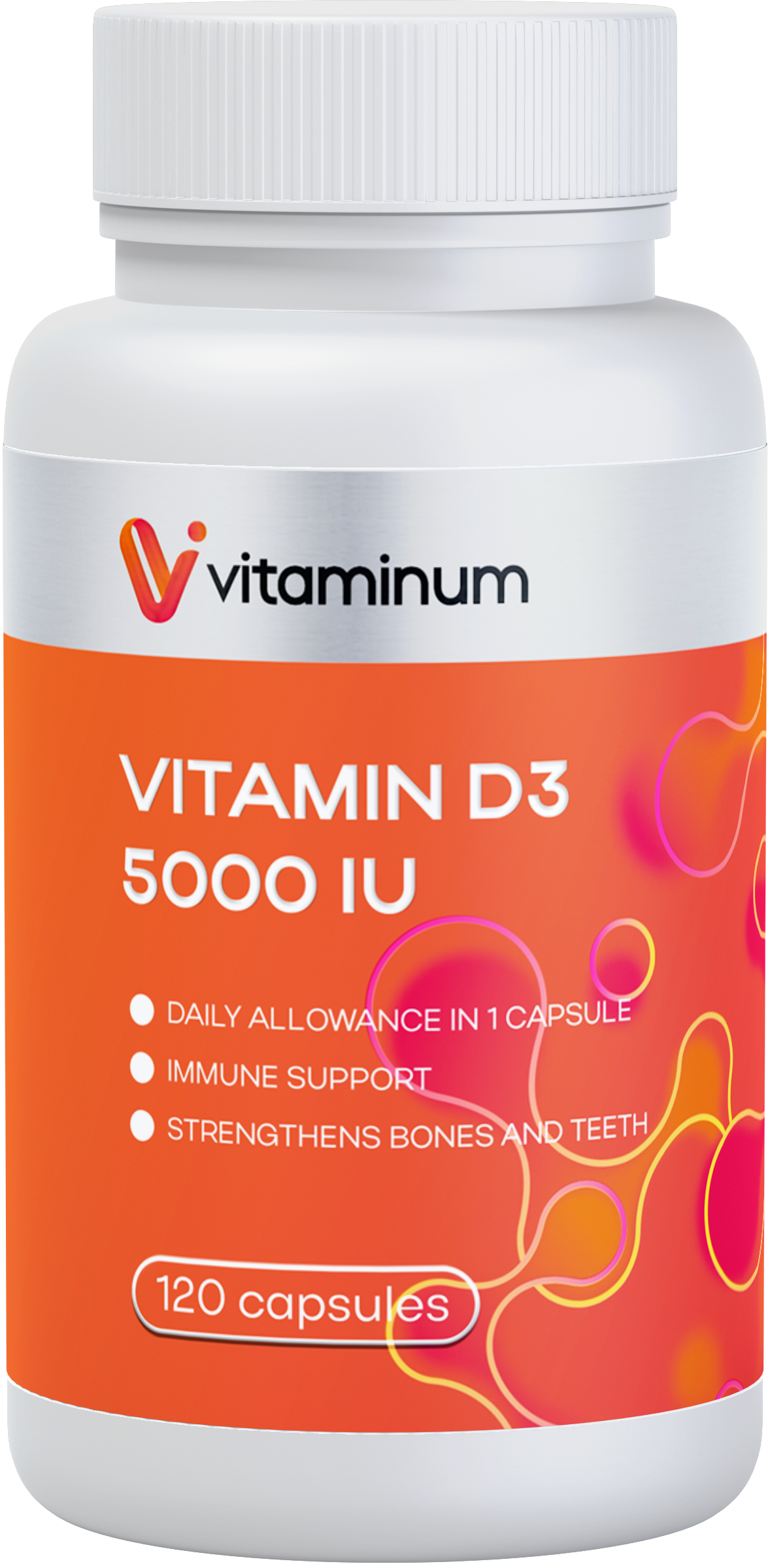  Vitaminum ВИТАМИН Д3 (5000 МЕ) 120 капсул 260 мг  в Армянске